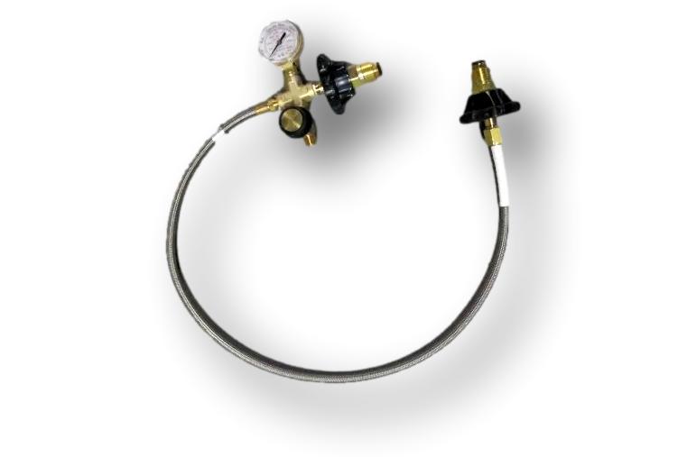 Nitrogen Transfer Hose and Gauge