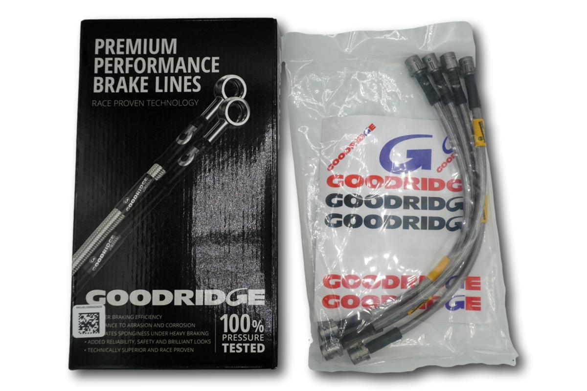 Goodridge Stainless Steel Brake Lines for Porsche Boxster and Cayman